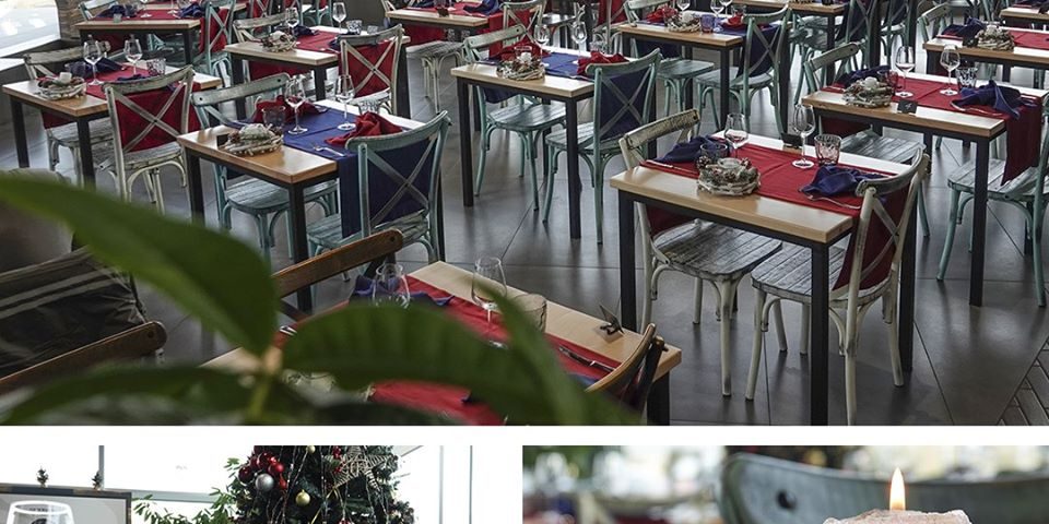 Menù ristorante a Natale